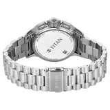 Titan Classique Half Cut Chronograph Analog Watch for Men 90218SM01 - KRISHNA WATCH COMPANY