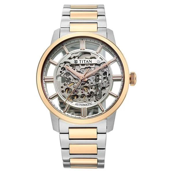 Titan See-Through Skeletal Automatic Men 49 mm 90220KM01