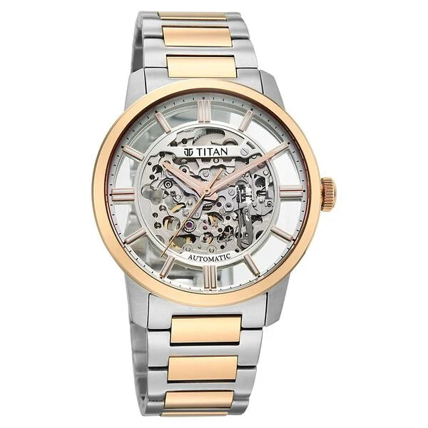 Titan See-Through Skeletal Automatic Men 49 mm 90220KM01