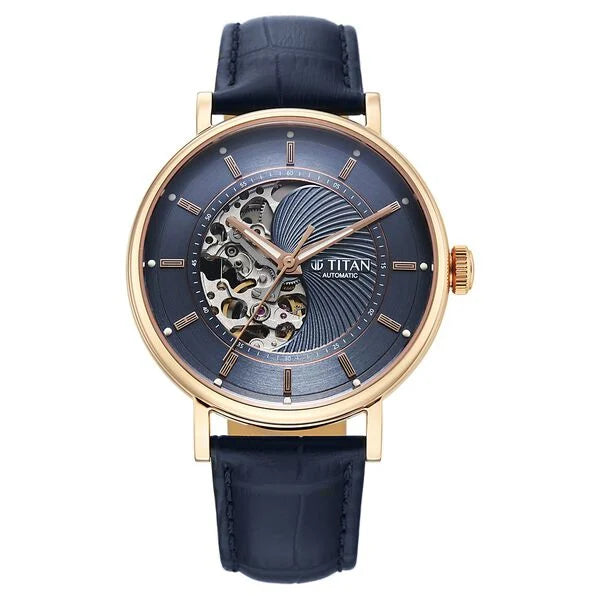 Titan Yin Yang Skeletal Automatic Watch for Men 90222wl01