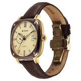 Titan Vintage Concealed Automatic Watch for Men 90225kl03
