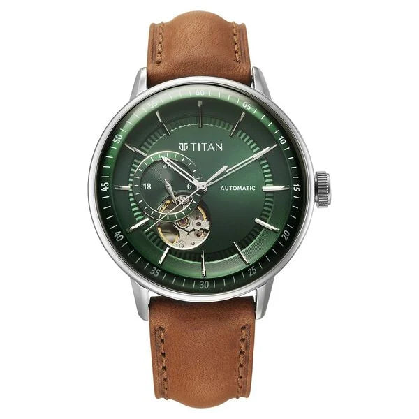 Titan Orbital Open Heart Automatic Analog Watch for Men 90226sl01 - KRISHNA WATCH COMPANY