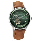 Titan Orbital Open Heart Automatic Analog Watch for Men 90226sl01 - KRISHNA WATCH COMPANY