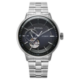 Titan Orbital Open Heart Automatic Watch for Men 90226sm01 - KRISHNA WATCH COMPANY