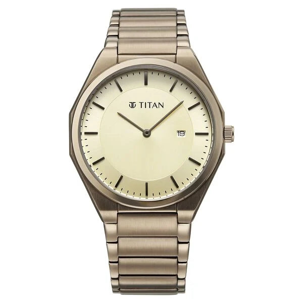 Titan Classique Slim Wear Quartz Analog Refined Formal Dress Watch For Men 90257qm03