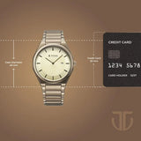 Titan Classique Slim Wear Quartz Analog Refined Formal Dress Watch For Men 90257qm03
