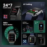 Titan Smart 4.0 Smartwatch with 1.93" AMOLED Display, Infinite AI Watch Faces, AI Voice assistant, Smart Hydration 90299np01k