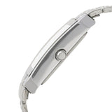 Titan White Dial Silver Stainless Steel Strap Watch - 9151SM01