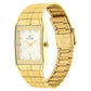 Titan Silver Dial Golden Metal Strap Watch NP9151YM01