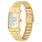 Titan White Dial Metal Strap Watch 9151YM06