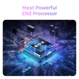 Noise Pro 6 Smart Watch:Intelligent AI, Endless AI Watch Faces, AI Companion, 1.85” AMOLED, EN2 Processor, Nebula UI 2.0, Emergency SOS, Compatible with iOS & Android(Ice Blue)