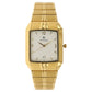 Titan Rectangle White Dial Analog with Date Metal Strap Watch for Men 9264YM01