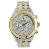 Titan Quartz Chronograph Silver Dial Stainless Steel Strap Watch for Men 9324BM01