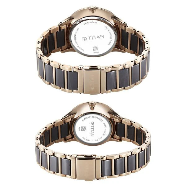 Titan Modern Bandhan Quartz Couples 48.5 mm 9401394213KD02