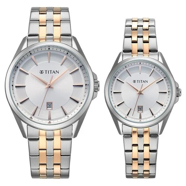 Titan Modern Bandhan Quartz Couples 47 mm 9401594215KM01