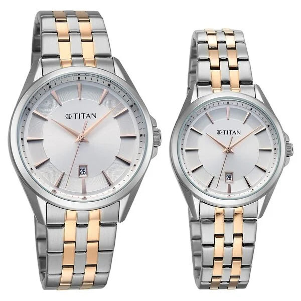 Titan Modern Bandhan Quartz Couples 47 mm 9401594215KM01