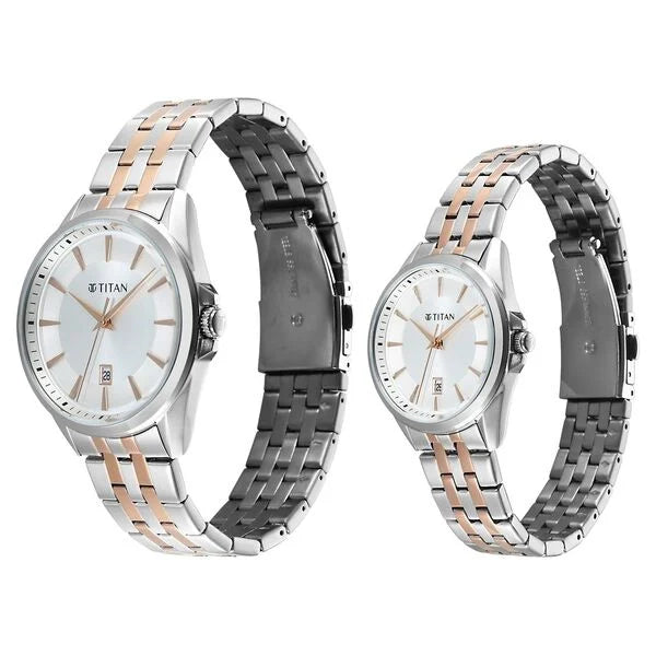 Titan Modern Bandhan Quartz Couples 47 mm 9401594215KM01