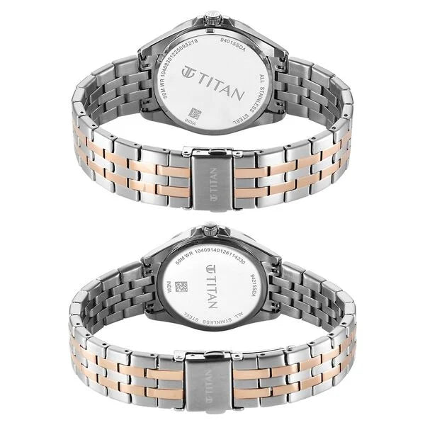 Titan Modern Bandhan Quartz Couples 47 mm 9401594215KM01