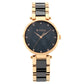 Titan Black Mother-of-Pearl Dial Ceramic & Metal Strap Watch 95061WD03