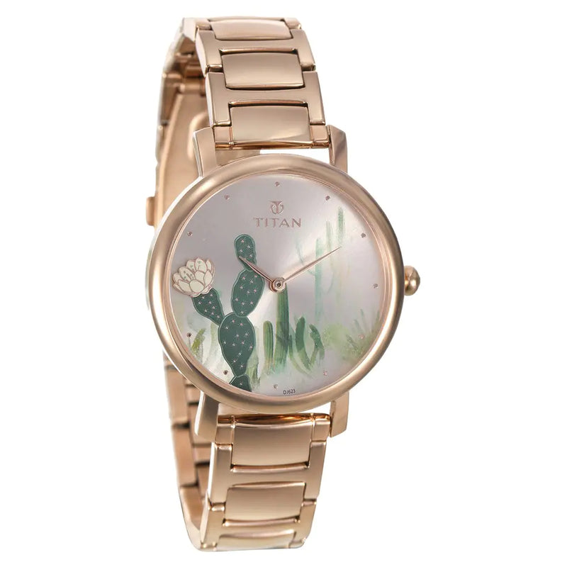 Titan Cactus & Balloons from Valentines Collection 95102WM02F (DJ623) - KRISHNA WATCH COMPANY