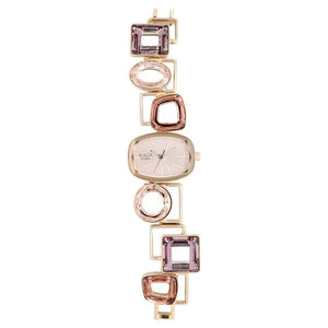 Titan Raga Facets Pink Dial Analog Stainless Steel Strap Watch for Women 95118wm02 - KRISHNA WATCH COMPANY