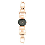 Titan Raga Facets Black Dial Women Watch With Stainless Steel Strap  95119WM01
