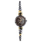 Titan Raga Facets Brown Dial Analog Stainless Steel Strap watch for Women 95121km01