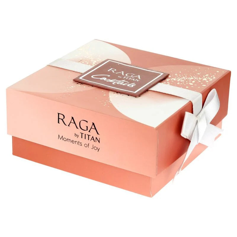 Titan Raga Moments Of Joy Mother of Pearl Dial Women Watch With Metal Strap 95126QM01F