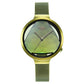 Titan Raga Moments of Joy Watch with Green Dial & Brass Strap 95134QM01  /NS95134QM01