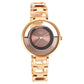 Titan Raga Moments of Joy Brown Dial Analog Metal Strap Watch for Women  95140km01