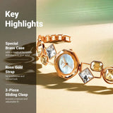 Titan Raga Love All Analog Mother of pearl Dial Watch for Women - 95151WM01