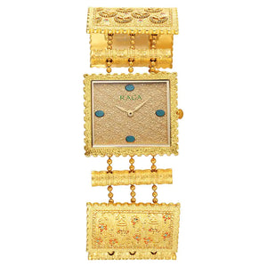 TITAN Raga X Masaba Golden Dial Steel & Brass Strap Watch 95166YM01 - KRISHNA WATCH COMPANY