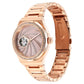 TITAN Unending Beauty Automatic Brown Dial Stainless Steel Strap Watch 95177WM01 / NS95177WM01
