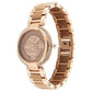 Titan Acetate Multifunction Hybrid Strap Watch for Women 95187kd03