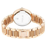 Titan Acetate Multifunction Hybrid Strap Watch for Women -  95187KD03