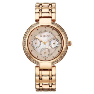 Titan Eternal Quartz Analog Watch For Women - 95187WM02 - KRISHNA WATCH COMPANY