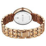 Titan Eternal Quartz Analog Watch For Women - 95187WM02 - KRISHNA WATCH COMPANY