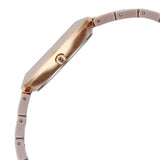 Titan Purple Ceramics Quartz Analog Brown Dial Ceramic Strap Watch for Women / 95189KC08