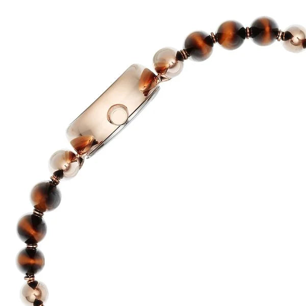 Titan Raga New You Quartz Analog Tiger Eye stone Strap Watch for Women 95191wm01