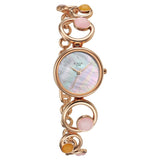 Titan Raga New You Quartz Analog Mother Of Pearl Citrine for Women - 95194WM01F