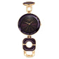 TITAN Raga Delight Purple Dial Metal Strap Watch 95198WM01