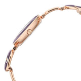 TITAN Raga Delight Purple Dial Metal Strap Watch 95198WM01