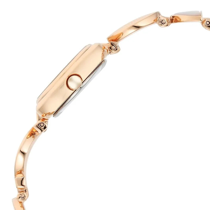 Titan Raga Power Pearls Quartz Analog Mother Of Pearl Dial Metal Strap Watch for Women 95225WM01F
