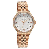 Titan Purple Prestige Quartz Analog with Date Watch For Women 95247wm01