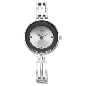Titan Raga Showstopper Quartz Analog Silver Dial Watch for Women - 95264SM01 - KRISHNA WATCH COMPANY