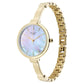 Titan Raga Showstopper Quartz Analog Mother Of Pearl Dial Metal Strap Watch for Women 95273YM01