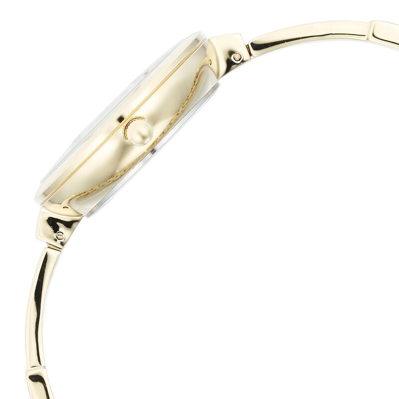 Titan Raga Showstopper Quartz Analog Mother Of Pearl Dial Metal Strap Watch for Women 95273YM01