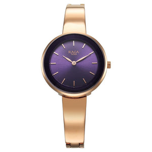 Titan Raga Showstopper Quartz Analog Purple Dial Watch for Women - 95276WM01 - KRISHNA WATCH COMPANY