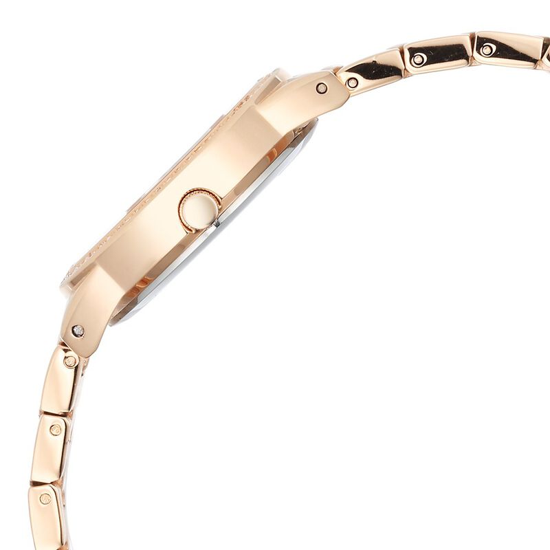 Titan Raga Showstopper Quartz Analog Pink Dial Metal Strap Watch for Women 95281WM01