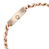 Titan Raga Showstopper Quartz Analog Rose Gold Dial Metal Strap Watch for Women 95288WM01W